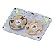 Lxworphology Blank Cassette Tapes, High Output Low Noise Reel to Reel Cassettes with 46min Recording Time for Music and Voice Recording, DIY Blank Recording Tape for Musicians (Gold)