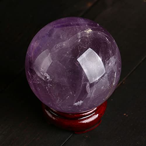 Sphère de cristal en améthyste naturelle pour décoration chic - 5