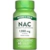 Natures Truth NAC Supplement | N Acetyl Cysteine | Free Form Amino Acid | 1200 mg | 60 Capsules | Non-GMO and Gluten Free Supplement