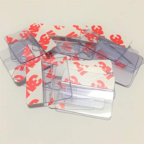 Nuo Rui Plastic Backs Lips Adhesive Adapters For Jewelry Cards (Pack Of 100 Pcs) #TOP2