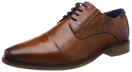 Bugatti Men's Derby Lace-Up, Brown Cognac 6300, 9.5 UK