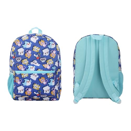 Bioworld Lanky Box Character All-Over Print 16' Kid's Backpack For School And Travel