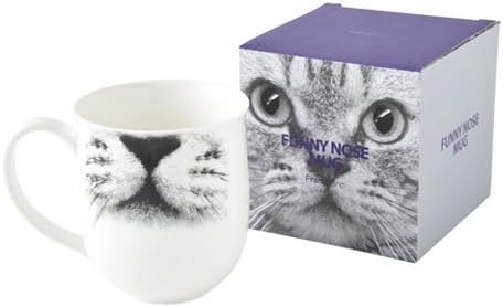 Amazon Co Jp おかしい Francfranc 鼻マグカップ猫 Ver です 語 Akk ホーム キッチン