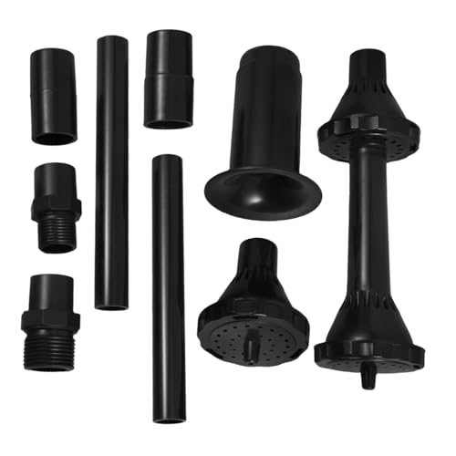 iplusmile 9 Piezas Boquillas para Fuente de Agua Cabezas Rociadoras para Bomba Sumergible Accesorios para Estanque y Jardín de Fuente Personalizables