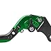 Accesorios de motocicleta Palancas de embrague de freno de aluminio CNC plegables...