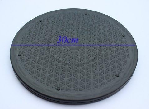 Miniatura 8 de Rueda giratoria giratoria de 10 pulgadas de alta resistencia, placa giratoria de 360 grados, placa giratoria Lazy Susan para monitor de escultura de