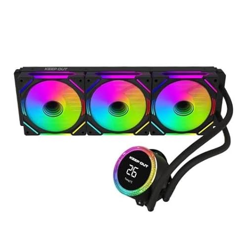 Approx Ventilador para PC 12cm KEEP OUT XWC-360 PRO | Blanco Approx Ventilador para PC 12cm KEEP OUT XWC-360 PRO | Blanco