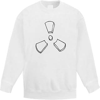 Azeeda 'Radioactive Symbol' Kid's Sweatshirt/Jumper (12-13 Years) (KW00013763)