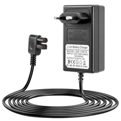 12.6V Chargeur Aspirateur Nettoyeurs de Piscine, Chargeur pour Piscine Robotique, Compatible avec Aiper Scuba SE, avec Un câble de Recharge de 1,8 m