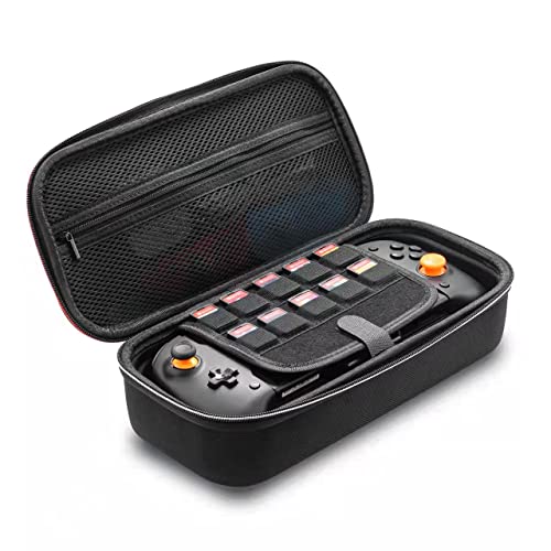 Wireless Controller for Nintendo Switch, Ergonomic Large Grip for Switch with Gravity Induction of Six-Axis Gyroscope, Double Motor Vibration and Screen Capture Button, Include the Storage Bag