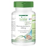 fairvital Bitartrate de choline 600mg, 90 comprimés, foie et métabolisme lipidique*, avec ...
