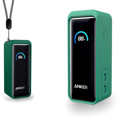 For Anker Prime Power Bank (9600mAh, 65W, Fusion) p P[X Jo[ VRیP[X+Xgbv yHUKWIMOz LEDCg CX[dΉ Sʕی ϏՌ h ho y LYh~