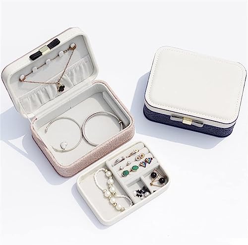 Boîte à bijoux portable anti-nœuds pour ranger vos colliers et bagues - 4