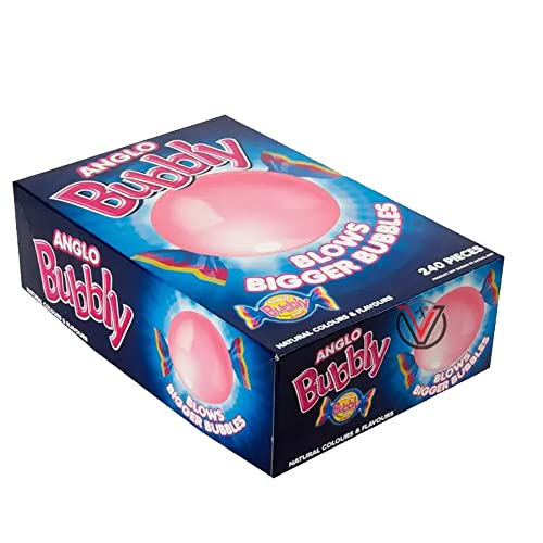 VIMIX Barratt Anglo Bubbly Bubblegum | Pick Any Number of Bubblegums, Pink,Red