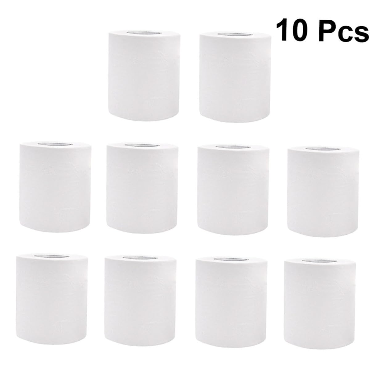 Papier Toilette Petit Rouleau 100g, 4 Couches, Pâte de Bois