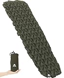 ヴァストランド VASTLAND エアーマット コンパクト 軽量 約400g マミー型 キャンプ エアマット R値1.5