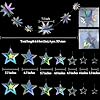 Amazon.com: Cheerland Iridescent Star Garland Decorations Holographic ...