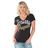 NHL Women's Home field Slub V-neck Short sleeve Tee