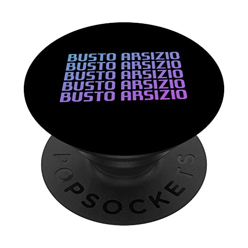 Retro Busto Arsizio Italia Italy PopSockets PopGrip Intercambiabile