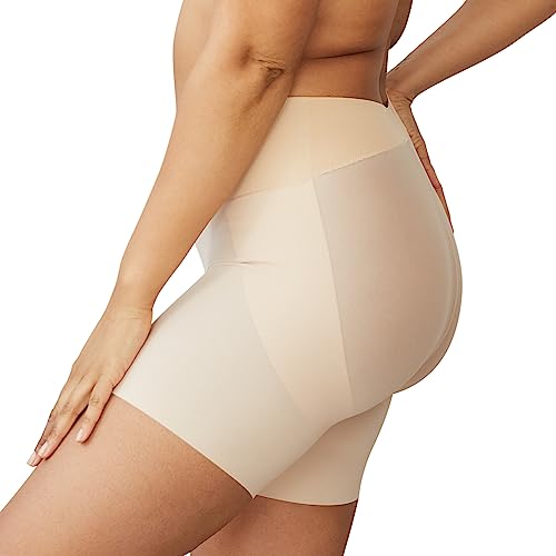 Maidenform Women's Tame Your Tummy ​Booty Lift Shorty ​Dms090, Transparent, X-Large #TOP1