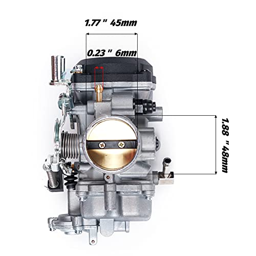 Carburetor Compatible With Harley Davidson Softail 1988-2017 | Dyna Fxr Fxd 1988-2016 | Touring 1988-2016 | Sportster 883 Xl883 Xlh883 1988-2007 | Sportster 1200 Xlh1200 1988-2002 Carb #TOP5