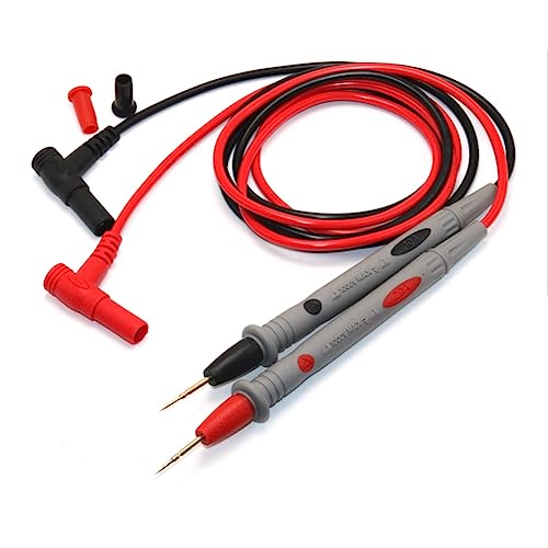 Cpolebev 1000V 20A Metro LáPiz Alambre Extra Meter Pluma Punta Fina Chapado en Cobre Aguja Meter