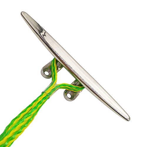 NIUGRECF 4FT Boat Bungee Dock Line Marine Rope 2-Pack for Docking with 316 Stainless Steel Clip Boat Accessory for Kayak, Pontoon, Watercraft, PWC, Seadoo, Wave Runner, Canoe, Power Boat