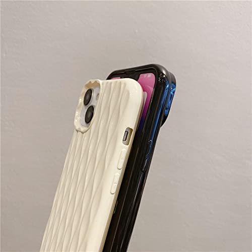 Coque iPhone 11 Pro Max silicone blanc BSAPP protection arrière motif luxe