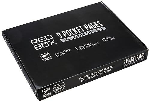 100 Folhas plásticas para fichário Pokémon & Magic 11 furos.