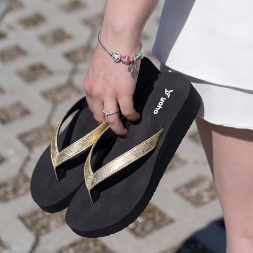 Image of YOHO Women Black soft slippers | Comfortable and Stylish flip flop | Chappal for Woman in exciting colors | Daily Use | Lightweight | Anti Skid Monsoon Chappal | Bubbles