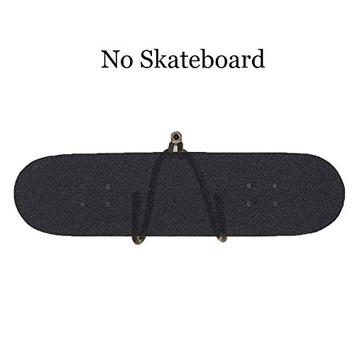 Kesywale 1 Piece Skateboard Wall Mount Adjustable Hanger Holder Hook Rack Display for Guitar, Skateboards, Longboards, Skis, Snowboards, Water Skis and More (1) - Thumbnail 4