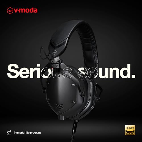 [V-Moda] ブイモーダ M-100 PRO M-100PRO DJモニターヘッドホン ハイレゾ対応 有線接続専用 ブラック