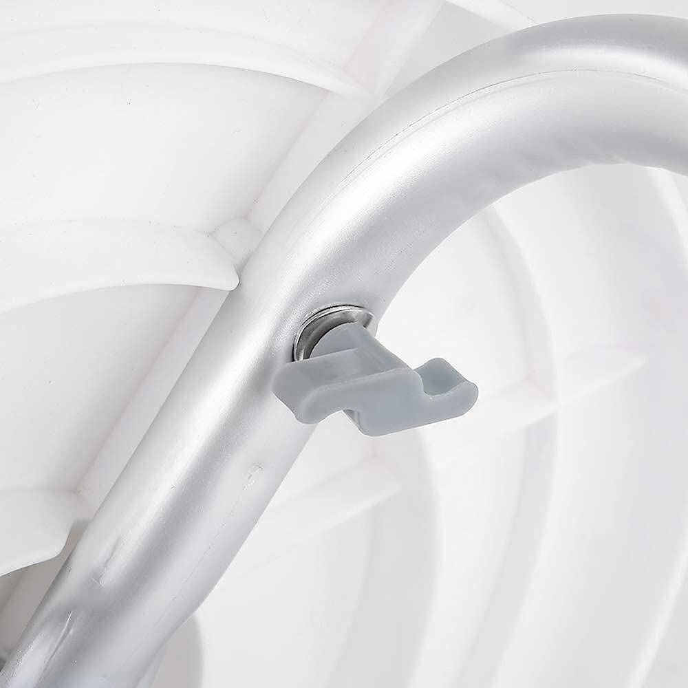 Taburete de Ducha de baño de Seguridad Giratorio Redondo de 360°, Silla de Ducha con Asiento Giratorio de aleación de Aluminio para bañar a Personas Mayores discapacitadas y con Movilidad Limitada