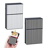 [Facile à transporter] Compact et peu encombrant, il se glisse facilement dans votre poche. L'étui à cigarettes enroulable peut contenir environ 16 à 20 cigarettes pour répondre à vos besoins quotidiens.