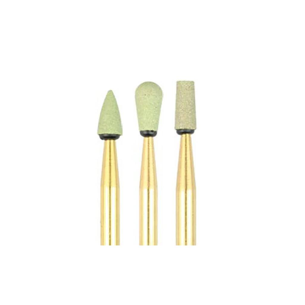 Shofu Dental 0166 Dura-Green Carbide Finishing Stones CA Assorted 3/Pk