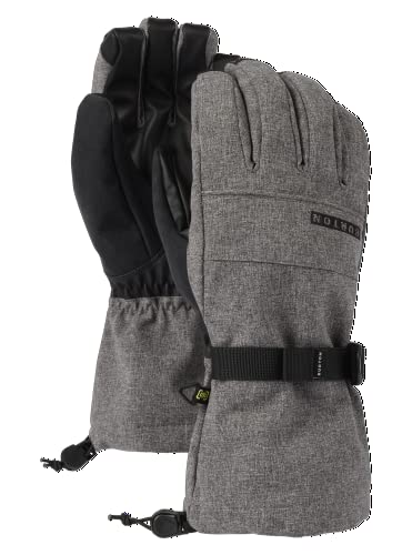 Burton Men's Profile Gloves, Gray Heather, Small