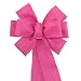 Hot Pink Rustic Spring Wreath Bow with Color and Size Options