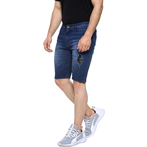 Image of CAHOOT Men's Denim Jeans for Regular Wear | Denim Fabric | Slim Fit | Jeans Crafted with Comfort Fit and High-Performance for Everyday Casual Wear