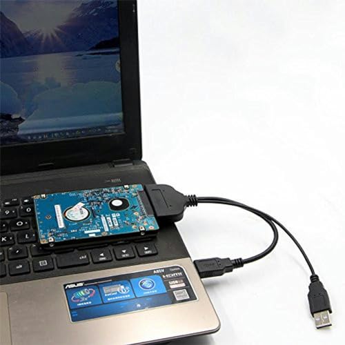 Cable Adaptador USB 3.0 a SATA para Disco SSD 2.5"