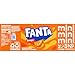 Fanta Orange Soda Can, 7.5 fl oz, 10 Pack