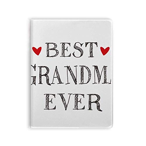 Carnet de notes Best Grandma ever souvenir de famille rempli de tendresse