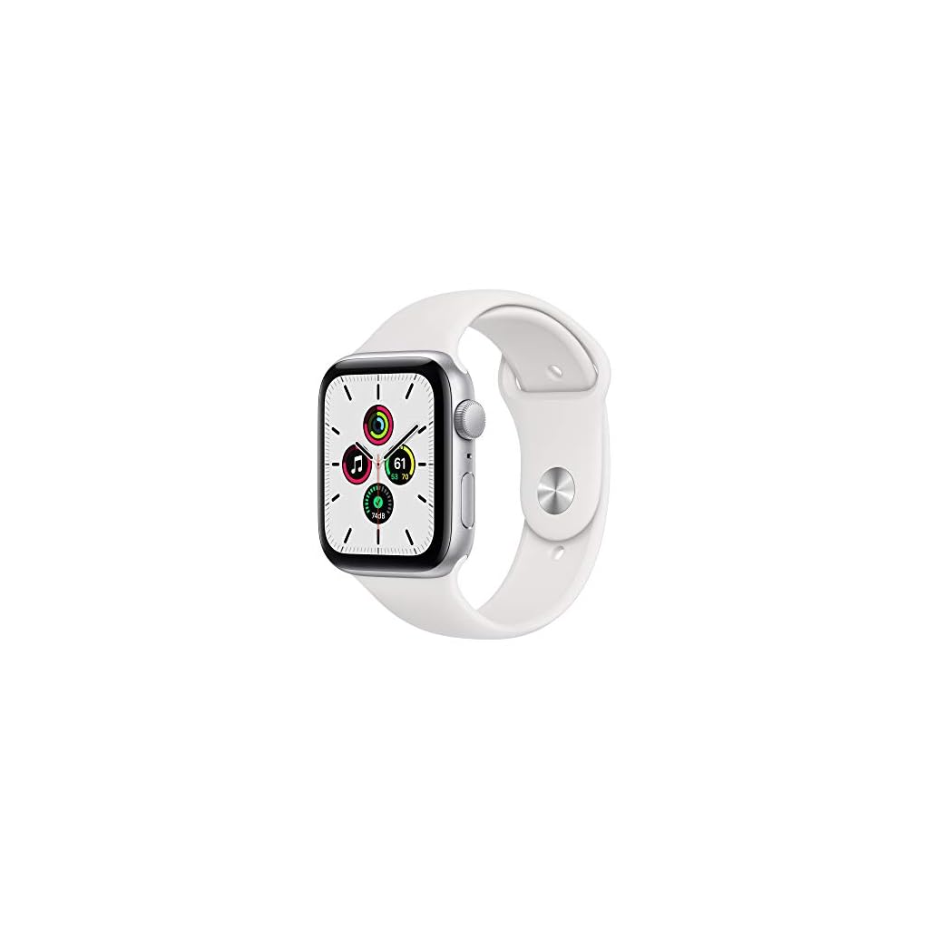 Apple Watch SE (GPS, 44mm) – Silver Aluminum Case with White Sport Band Review (2026): Buyer Guide
