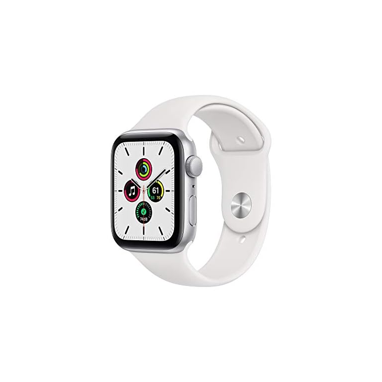 Apple Watch SE (GPS, 44mm) – Silver Aluminum Case with White Sport Band Review (2026): Buyer Guide