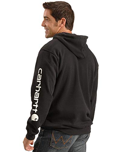 Carhartt .K288.BLK.S006 Men'S Loose Fit Midweight Logo Sleeve Graphic Sweatshirt thumb #2