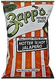 Zapps Potato Chips 1.5 Ounce 30 Count (Jalapeno)