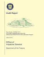 State Small Business Credit Initiative: Indiana's Use of Federal Funds for Other Credit Support Programs 1505267994 Book Cover