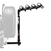 Allen Sports Premier Locking Quick Release 4-Bike Carrier for 2 Inch Hitch on Vehicles with Spare Tire, Model 400QR, Black