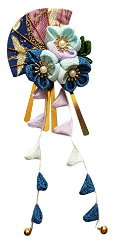 CRB Fashion Womens Japanese Kimono Flower Kanzashi Hair Ornament Tie