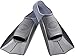 Speedo Short Blade Swim Training Fins, Sky Blue, Large
