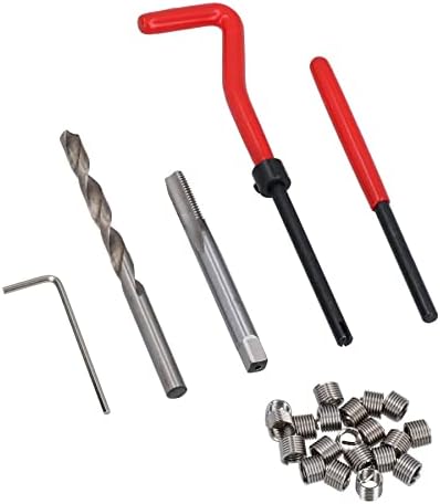 AB Tools M6 x 1.0mm Thread Repair kit/helicoil 25pc Set Damaged Thread AN048